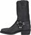 Side view of Double H Boot Mens Leroy - 11 inch Mens Black Wide Square Harness